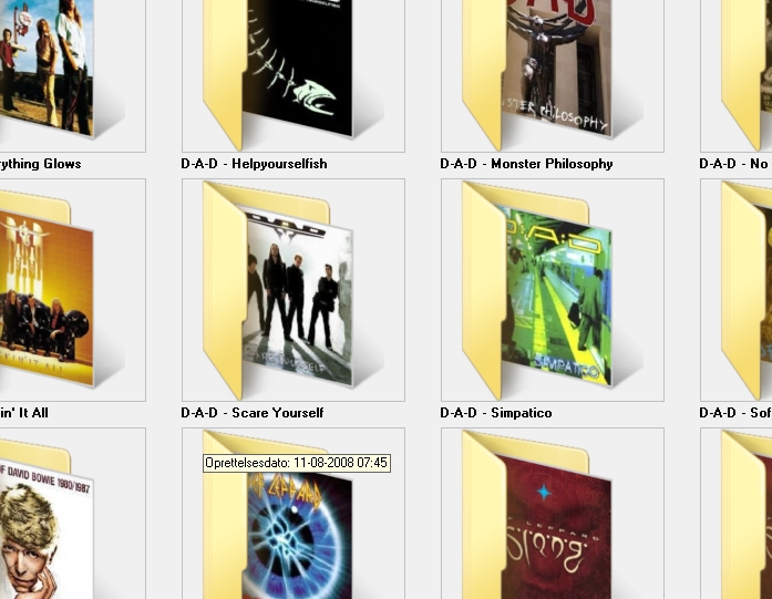 folder size